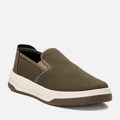 Sapatenis Masculino Milano Verde Musgo 14054