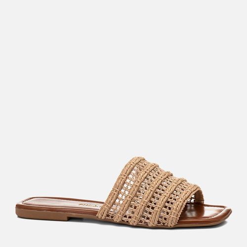 Rasteiras-flats Feminino Milano Perola 14421