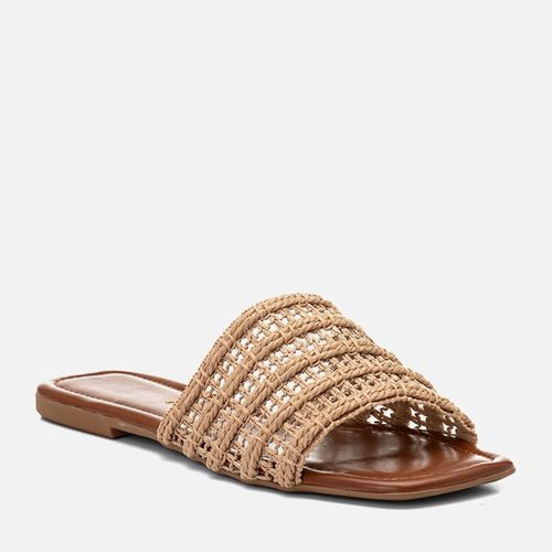 Rasteiras-flats Feminino Milano Perola 14421