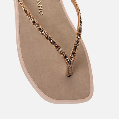 Chinelo Feminino Milano Bege 14632