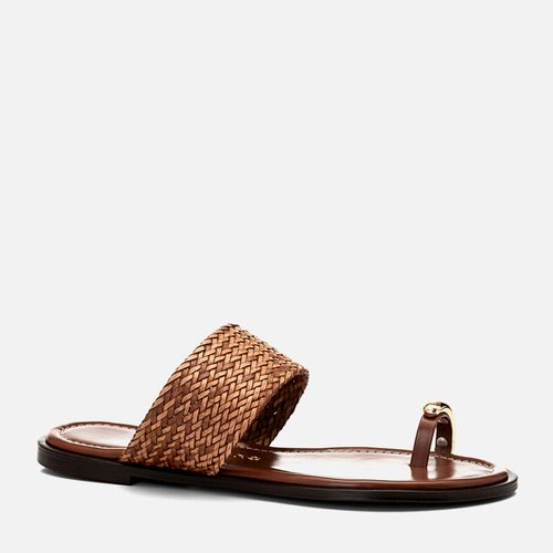 Rasteiras-flats Feminino Milano Caramelo 14646