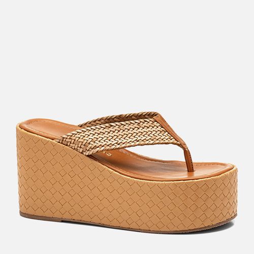 Plataforma Feminino Milano Caramelo 14387