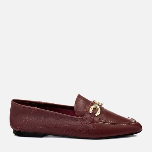 Mocassim Feminino Milano Bordo 14420