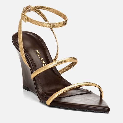 Anabela Feminino Milano Ouro 14726