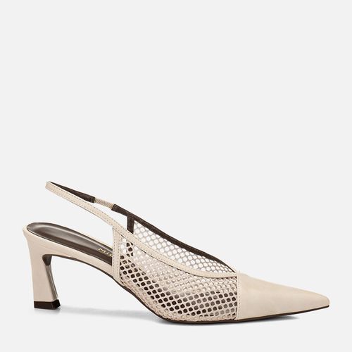 Scarpin Feminino Milano Off White 14718