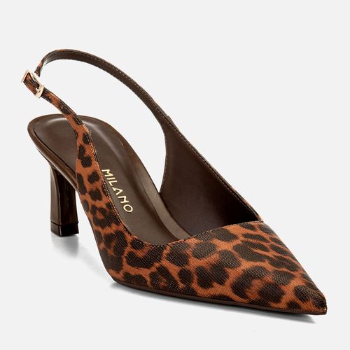 Scarpin Feminino Milano Onça 14720