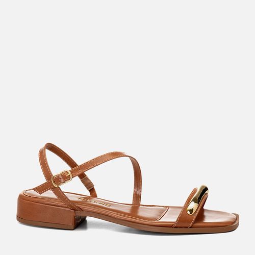 Sandália Feminino Milano Caramelo 14759