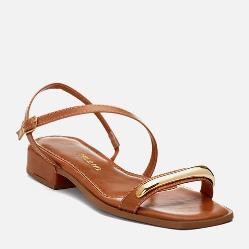 Sandália Feminino Milano Caramelo 14759