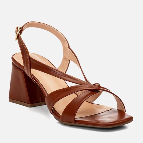 Sandália Feminino Milano Caramelo 14779