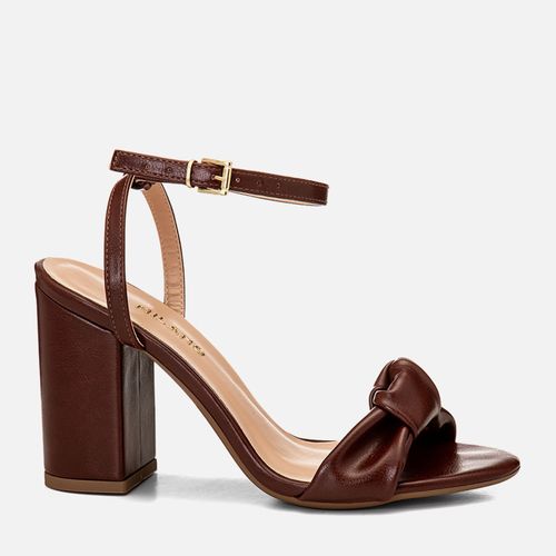 Sandália Feminino Milano Marrom 14780