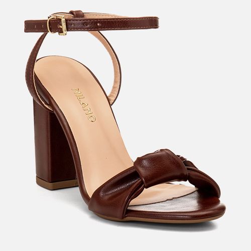 Sandália Feminino Milano Marrom 14780