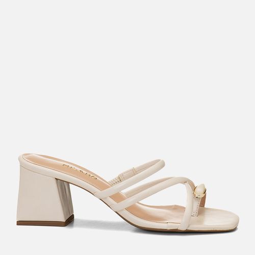Tamanco Feminino Milano Off White 14782