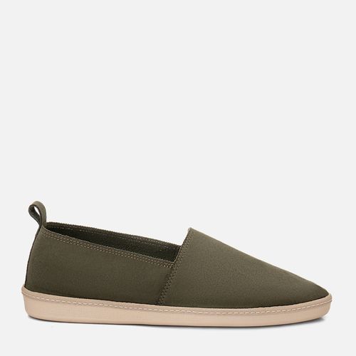 Alpargata Casual Sued Calce Prático Elástico Anatomica Masculino Milano Musgo 14701
