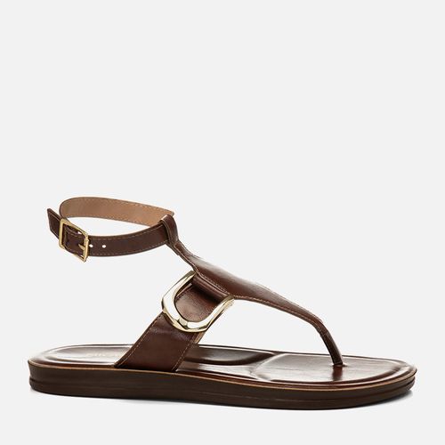 Papete Feminino Milano Marrom 14836